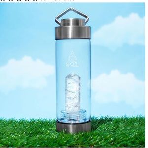 Clear quartz Crystal exilir water bottle